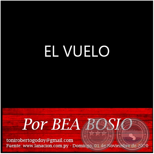 EL VUELO - Por BEA BOSIO - Domingo, 01 de Noviembre de 2020